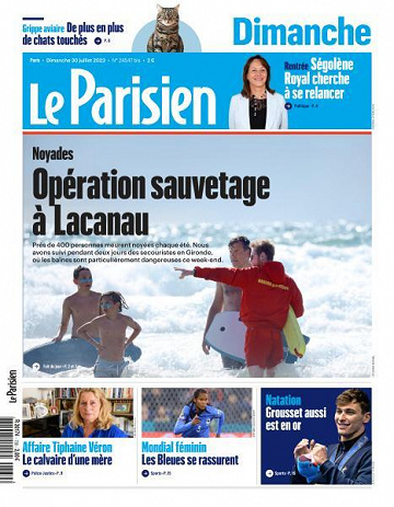 Le Parisien - 30 Juillet 2023
